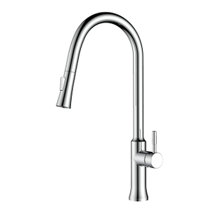 Moderno de acero inoxidable de cromo extraíble grifo de cocina